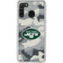 NFL New York Jets Camo Galaxy A21 Clear Case