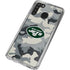 NFL New York Jets Camo Galaxy A21 Clear Case