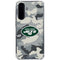 NFL New York Jets Camo Galaxy A36 5G Clear Case