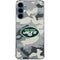 NFL New York Jets Camo Galaxy A55 5G Clear Case