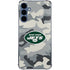 NFL New York Jets Camo Galaxy A55 5G Clear Case