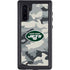 NFL New York Jets Camo Galaxy Note 10 Waterproof Case