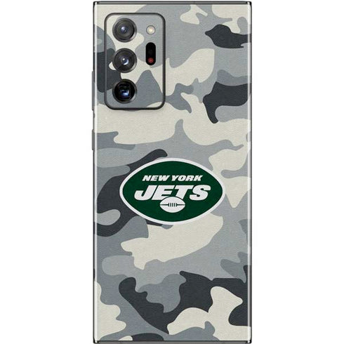 NFL New York Jets Camo Galaxy Note20 Ultra 5G Skin