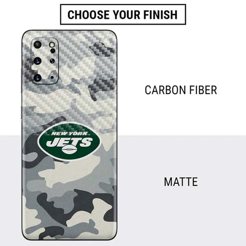 NFL New York Jets Camo Galaxy S20 Plus Skin