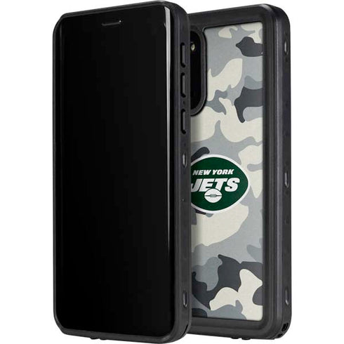 NFL New York Jets Camo Galaxy S20 Plus Waterproof Case