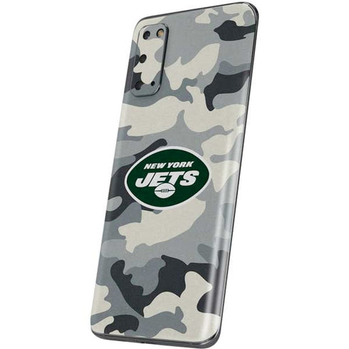 NFL New York Jets Camo Galaxy S20 Skin