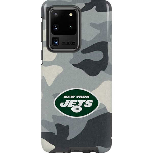 NFL New York Jets Camo Galaxy S20 Ultra 5G Pro Case