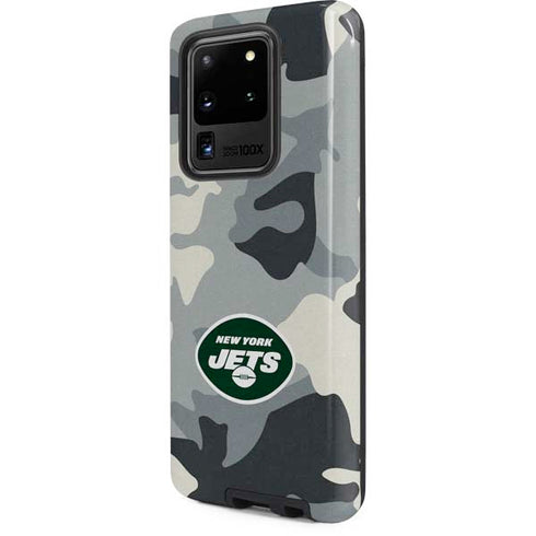 NFL New York Jets Camo Galaxy S20 Ultra 5G Pro Case