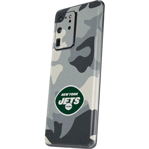 NFL New York Jets Camo Galaxy S20 Ultra 5G Skin