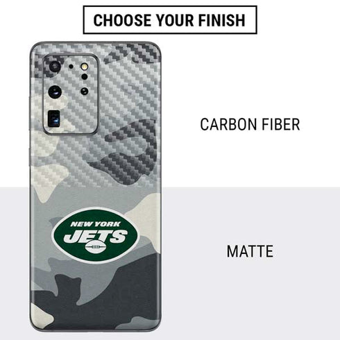 NFL New York Jets Camo Galaxy S20 Ultra 5G Skin