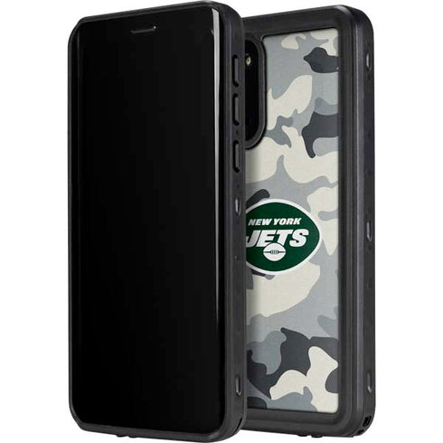 NFL New York Jets Camo Galaxy S20 Waterproof Case