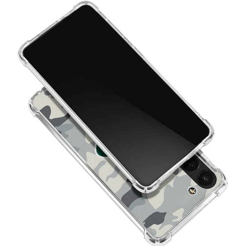 NFL New York Jets Camo Galaxy S24 FE Clear Case