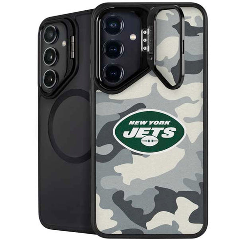 NFL New York Jets Camo Galaxy S24 FE Kickstand Case