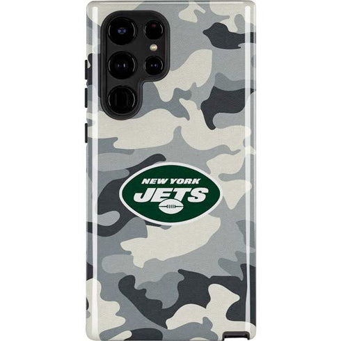 NFL New York Jets Camo Galaxy S25 Ultra Impact Case