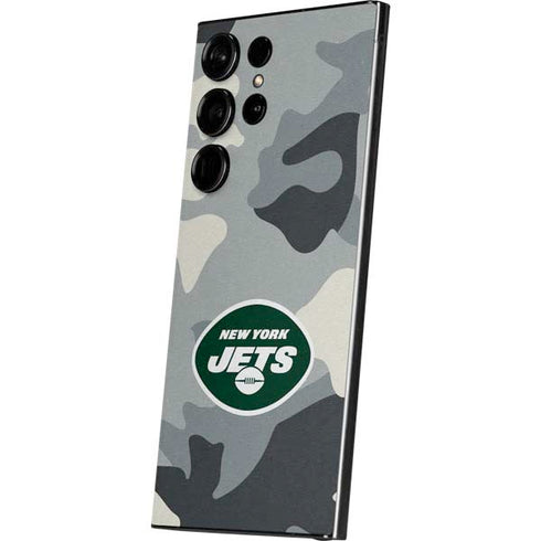 NFL New York Jets Camo Galaxy S25 Ultra Skin