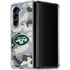 NFL New York Jets Camo Galaxy Z Fold5 5G Clear Case