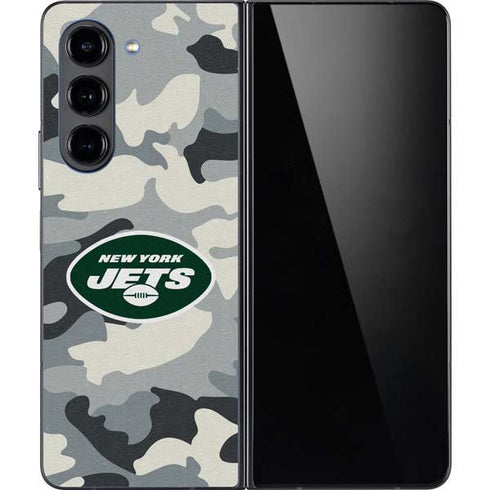 NFL New York Jets Camo Galaxy Z Fold5 5G Skin
