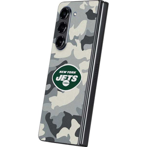 NFL New York Jets Camo Galaxy Z Fold5 5G Skin