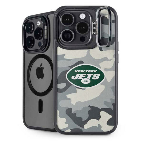 NFL New York Jets Camo iPhone 13 Pro Kickstand Case
