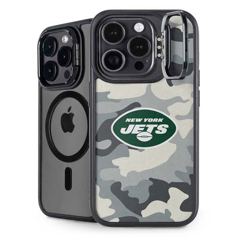 NFL New York Jets Camo iPhone 13 Pro Max Kickstand Case