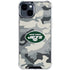 NFL New York Jets Camo iPhone 15 Clear Case