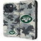 NFL New York Jets Camo iPhone 15 Folio Case