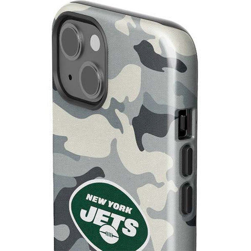 NFL New York Jets Camo iPhone 15 Impact Case