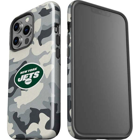 NFL New York Jets Camo iPhone 15 Pro Impact Case