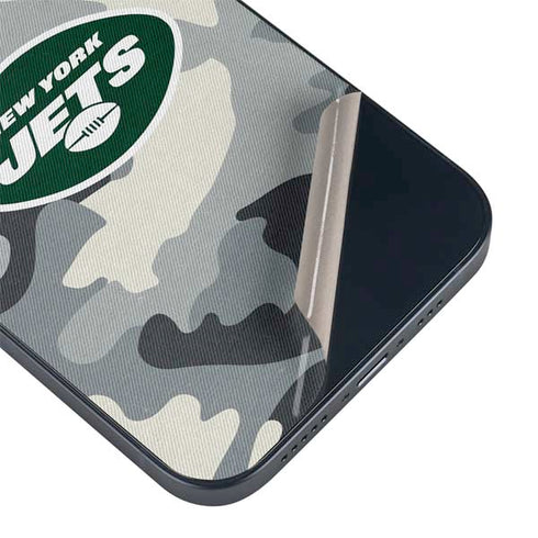 NFL New York Jets Camo iPhone 15 Skin