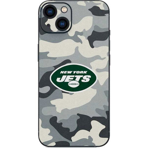 NFL New York Jets Camo iPhone 15 Skin
