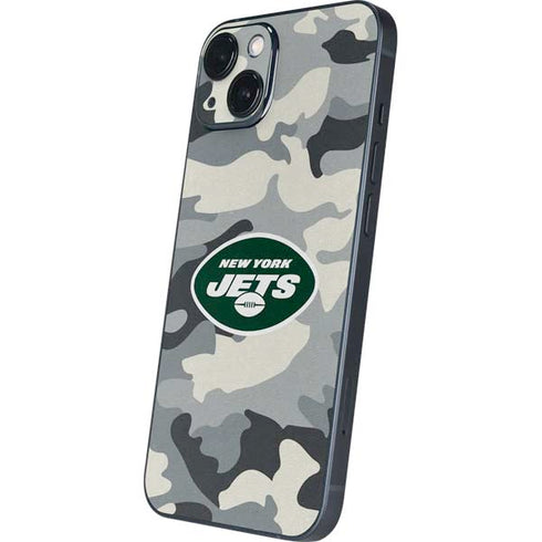 NFL New York Jets Camo iPhone 15 Skin