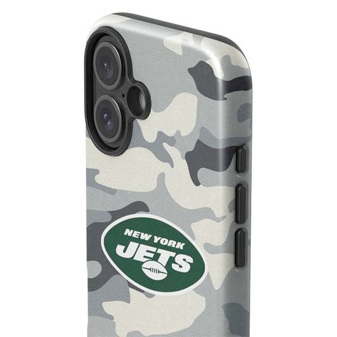 NFL New York Jets Camo iPhone 16 Impact Case