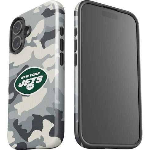NFL New York Jets Camo iPhone 16 Impact Case