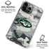 NFL New York Jets Camo iPhone 16 Pro Clear Case