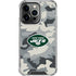 NFL New York Jets Camo iPhone 16 Pro Max Clear Case