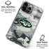 NFL New York Jets Camo iPhone 16 Pro Max Clear Case