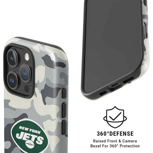 NFL New York Jets Camo iPhone 16 Pro Max Magsafe Impact Case