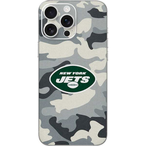 NFL New York Jets Camo iPhone 16 Pro Max Skin