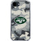 NFL New York Jets Camo iPhone 16e Clear Case