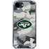 NFL New York Jets Camo iPhone 16e Clear Case