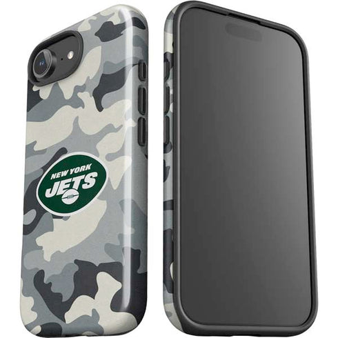 NFL New York Jets Camo iPhone 16e Impact Case