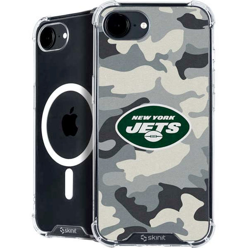 NFL New York Jets Camo iPhone 16e MagSafe Case