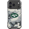 NFL New York Jets Camo iPhone 18 Pro Clear Case