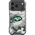NFL New York Jets Camo iPhone 18 Pro Clear Case