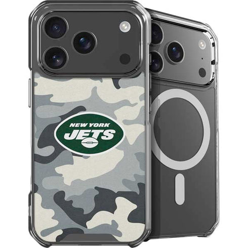 NFL New York Jets Camo iPhone 18 Pro MagSafe Case