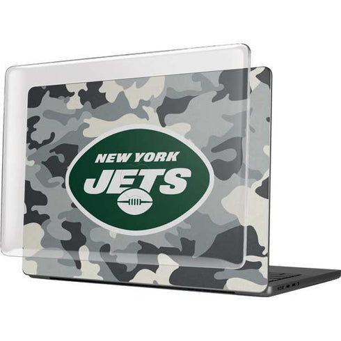 NFL New York Jets Camo MacBook Pro 14in (2021-24) Case plus Skin