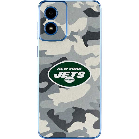 NFL New York Jets Camo Moto G Play 4G (2024) Skin