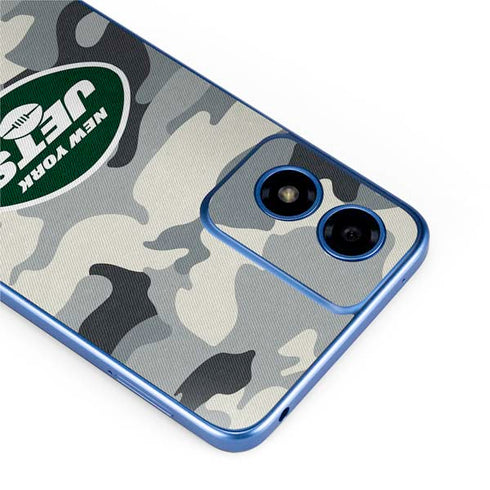 NFL New York Jets Camo Moto G Play 4G (2024) Skin