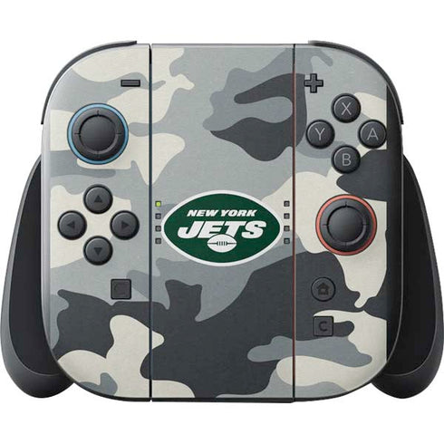 NFL New York Jets Camo Nintendo Switch 2 (2025) with Joy-Con Skin