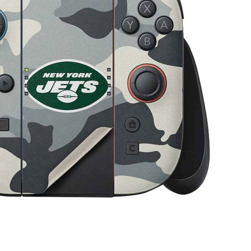 NFL New York Jets Camo Nintendo Switch 2 (2025) Joy-Con Controller Skin